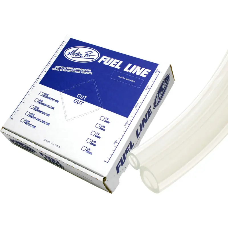 MOTION PRO PREMIUM FUEL LINE CLEAR 1/4"X25'