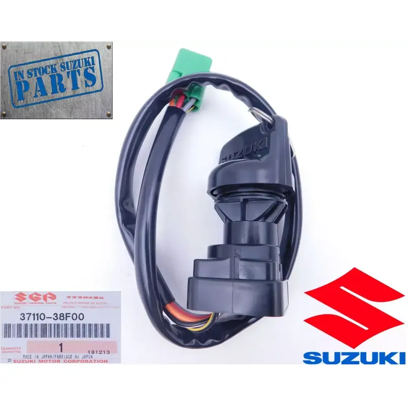 New Genuine Suzuki Ignition Switch Eiger King Quad LT400 LT450 OEM Keys OEM