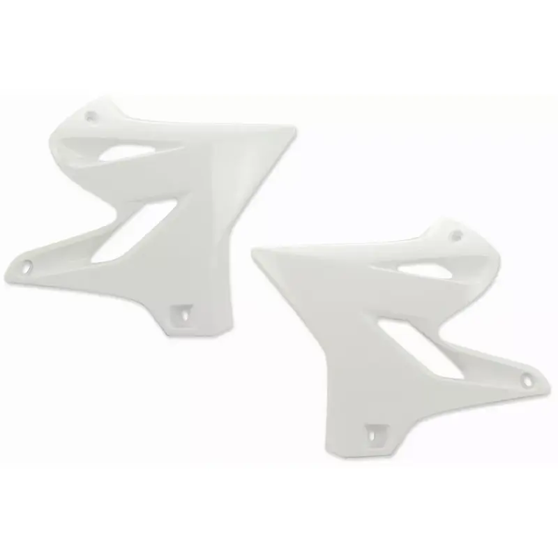 UFO White Radiator Shroud Set for YZ125, YZ125X, YZ250, YZ250X