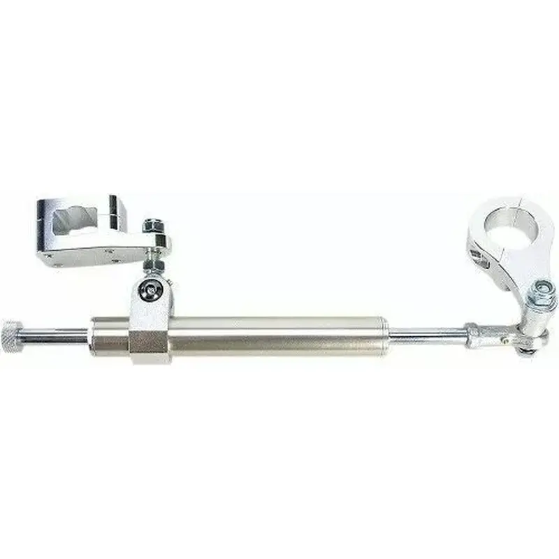 Moose Racing Motorcycle 7-Way Steering Stabilizer For Can Am DS450 8-13 Silver