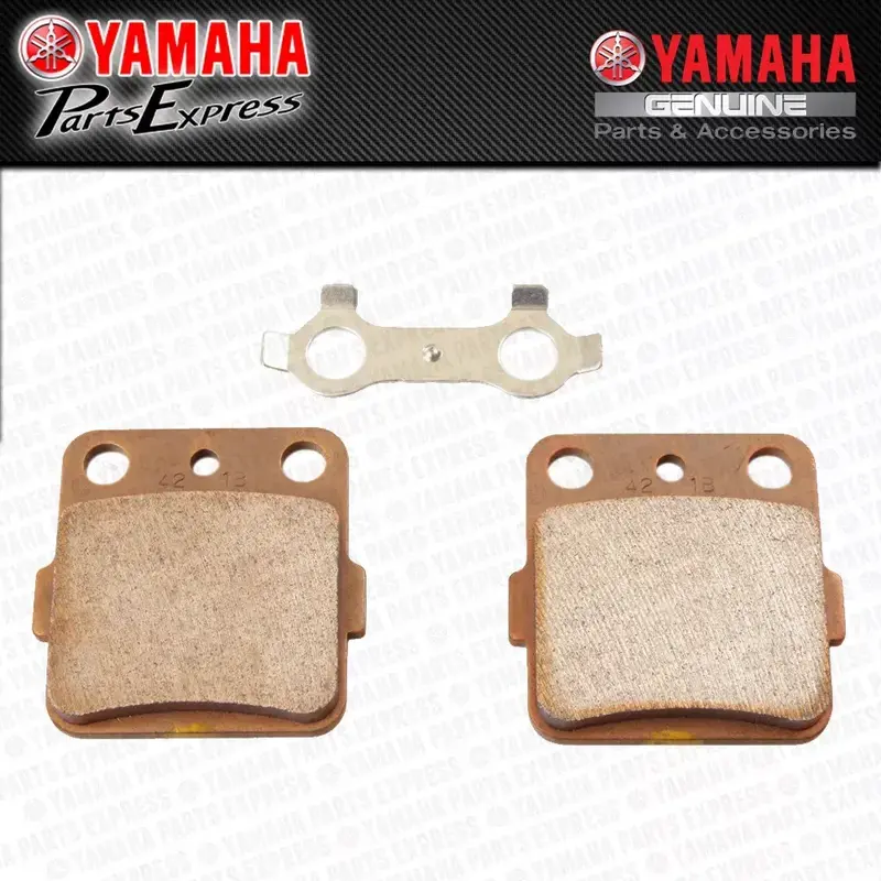 NEW YAMAHA WOLVERINE BANSHEE WARRIOR 350 OEM REAR BRAKE PAD SET 1UY-W0046-01-00