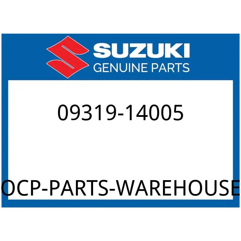 Suzuki OEM Part 09319-14005 BUSH