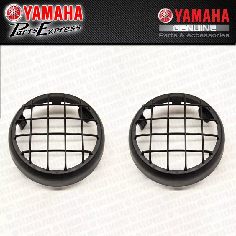 2000 - 2006 YAMAHA BANSHEE WARRIOR WOLVERINE 350 OEM HEADLIGHT GUARDS COVERS SET