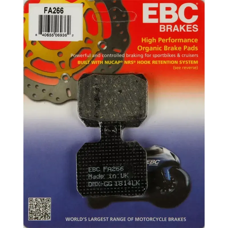 EBC Organic  Brake Pads FA266
