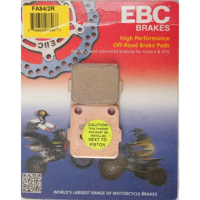 EBC R Series Long Life Sintered Brake Pads FA84/2R
