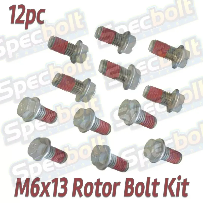 12PC BRAKE ROTOR BOLT KIT for 01-24 KTM 50-550 & 04-24 HUSABERG FE FS TE FX FC