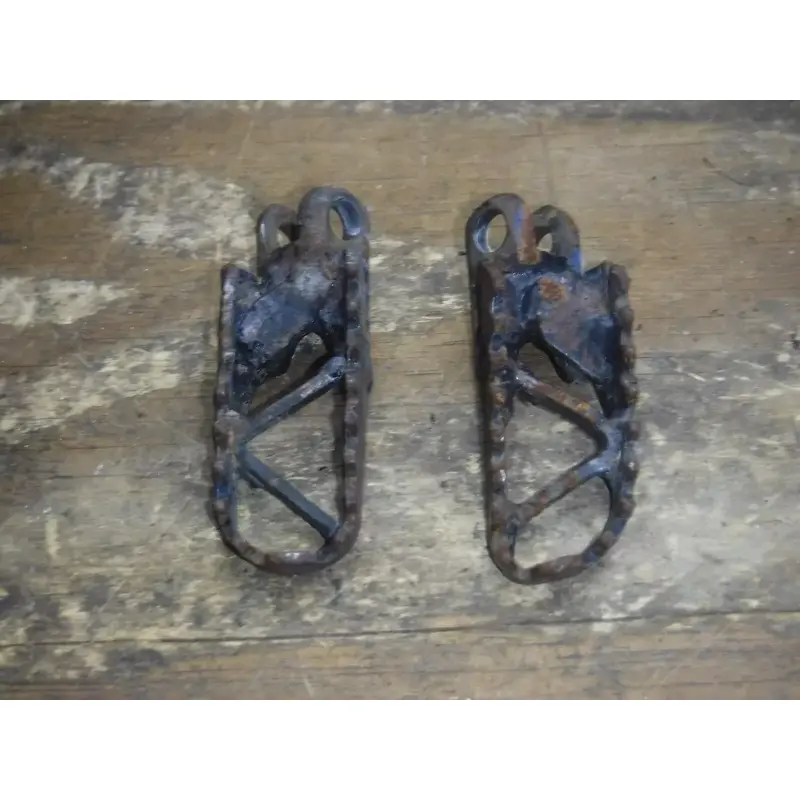 1986 Rm250 Pegs Peg Foot Controls Pedal Frame Fitting