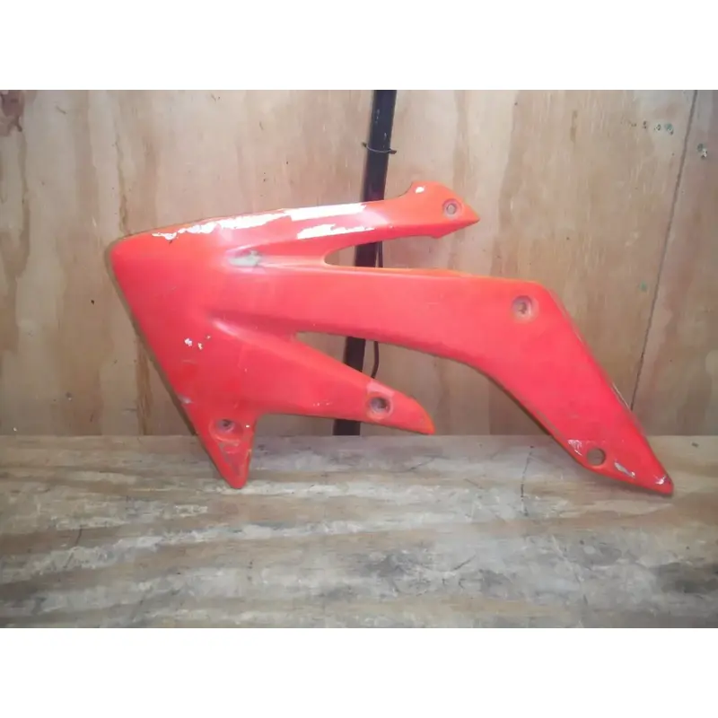 2004 Crf250r (M2) Left Gas Radiator Shroud Plastics 2005 2006 2007 2008 2009
