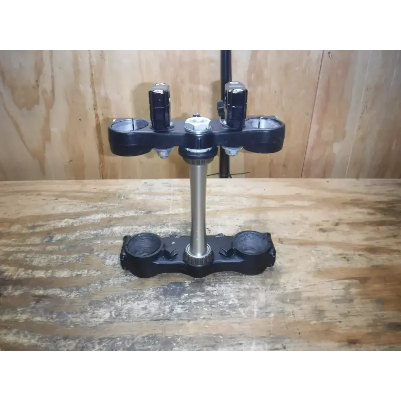 2011 Kx250f (B) Kawasaki Triple Clamps Trees Yokes Steering Stem Front Forks