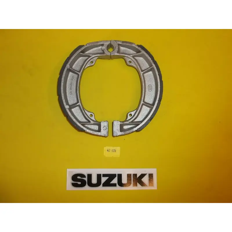 40-605 Emgo SUZUKI ATV REAR  BRAKE SHOES 605 GROOVED