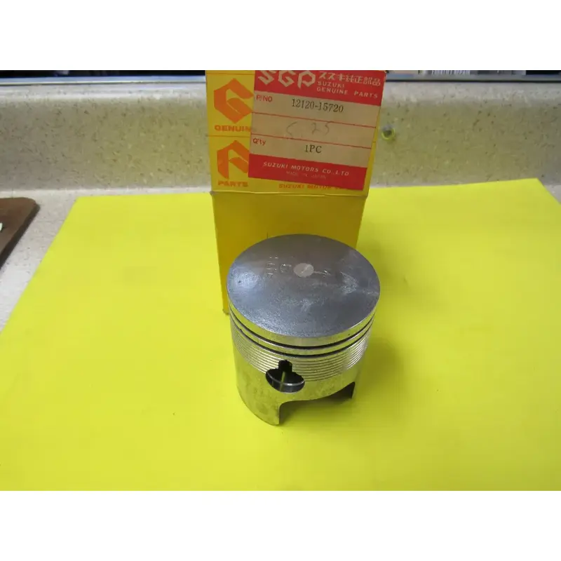 SUZUKI -12120-15720- PISTON - DOES NOT INCLUDE RINGS/WRIST CLIP -  N.O.S.
