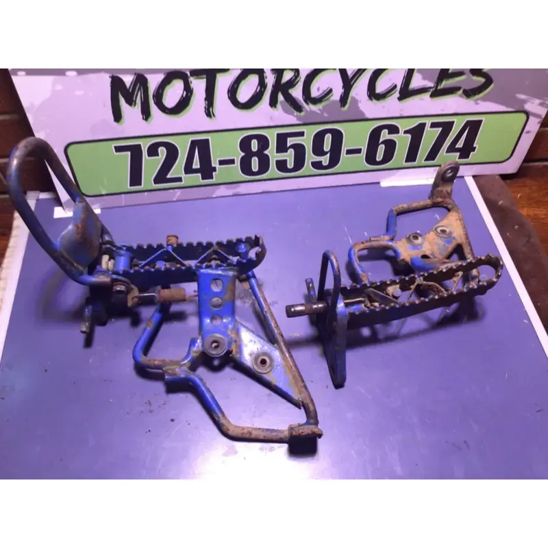 1992 1993 Suzuki Quadrunner LT160 Foot Pegs Rests Set Left Right