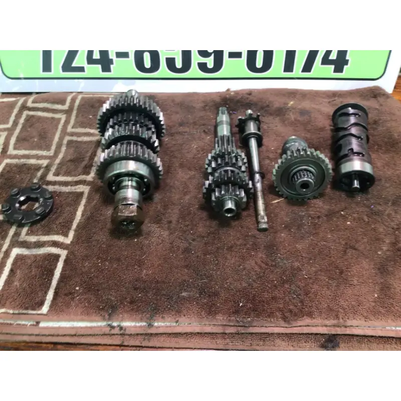 86 1986 LT230S QUADSPORT 230 LT S TRANSMISSION TRANS SHIFT DRUM FORKS FORK LT230