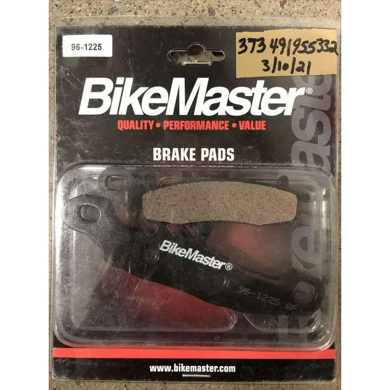BIKEMASTER BRAKE PADS KAWASAKI KFX700 KFX450R BRUTE FORCE 650 PRAIRIE 650 700