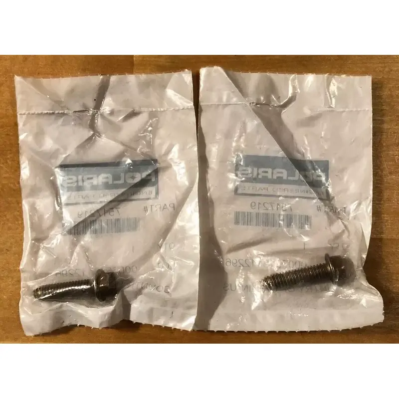 OEM POLARIS SCREW SET OF 2 MAGNUM SCRAMBLER SPORTSMAN SPORT XPLORER RANGER EDGE