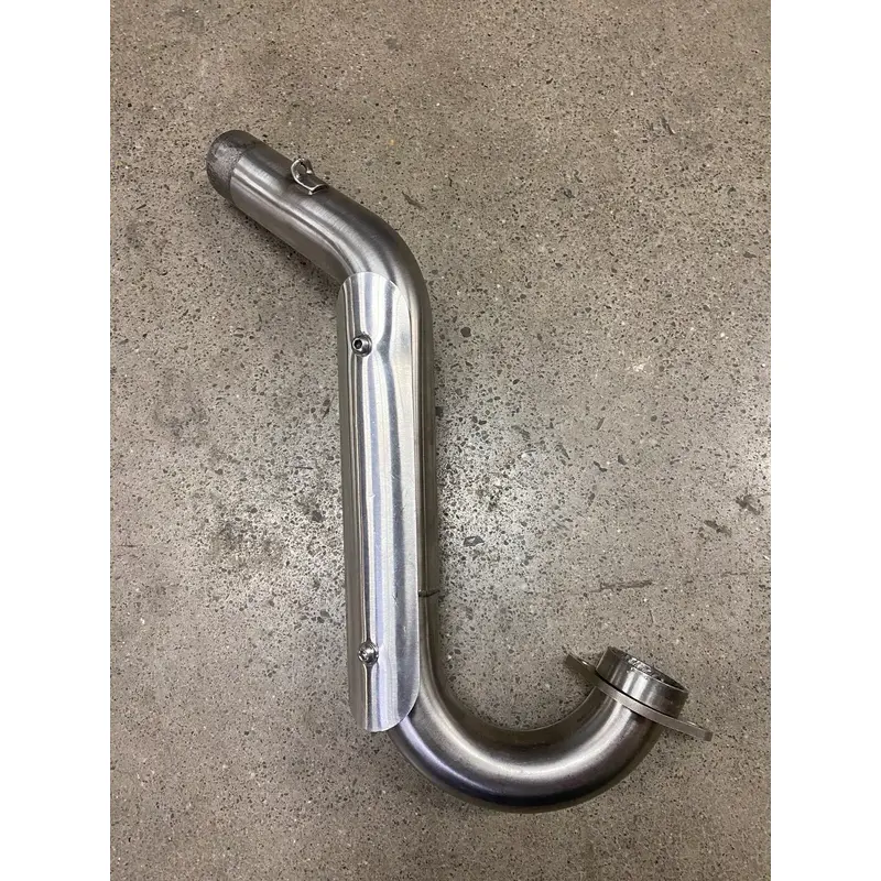 BARKERS PERFORMANCE EXHAUST HEAD PIPE HEADER ATV HYBRID CUSTOM PROJECT