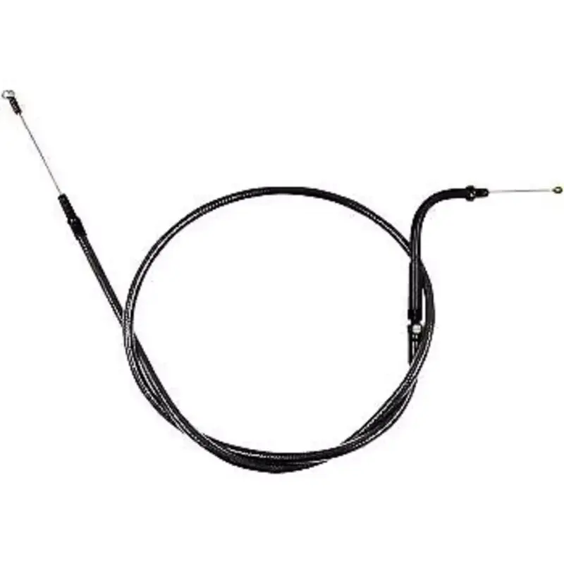 LA CHOPPERS Black Midnight Braided Handlebar Idle Cable