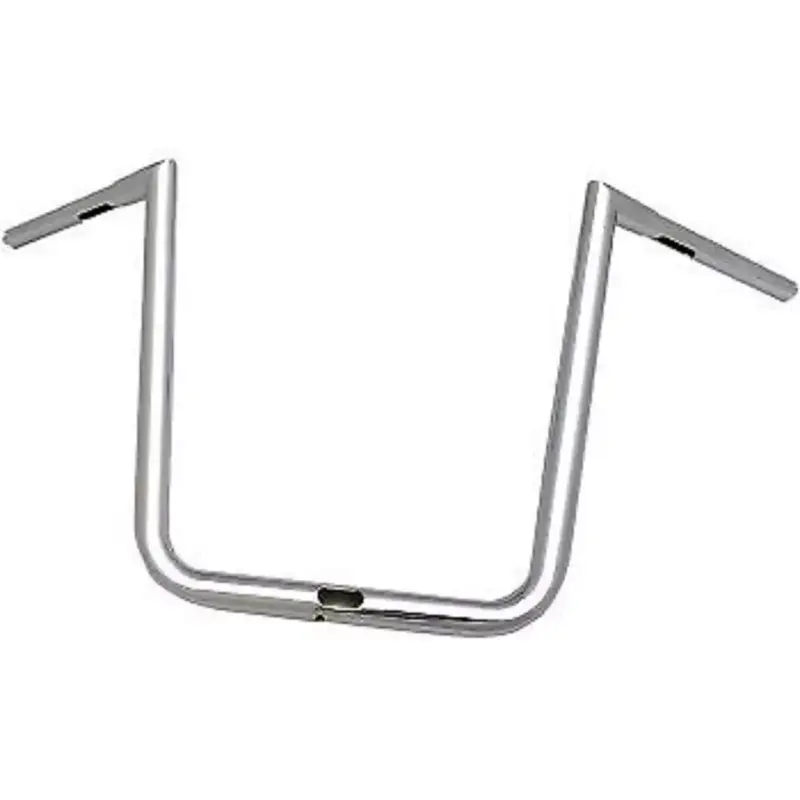 LA CHOPPERS Chrome 16" 1-1/4" Hefty Twin Peaks Handlebar