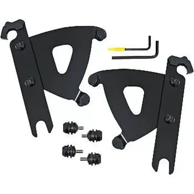 Memphis Shades Black Mounting Hardware for M.S. Road Warrior Fairing