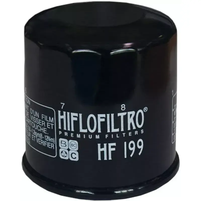 Hiflofiltro Oil Filter, Black  HF199 for Indian Scout Polaris RZR 4 XP 900