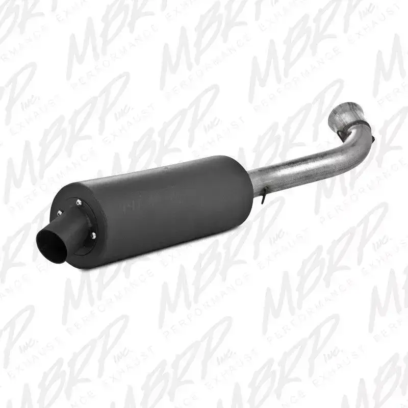 MBRP Slip-on system w/Sport Muffler Exhaust for Yamaha YFM Grizzly 550 2012-2014