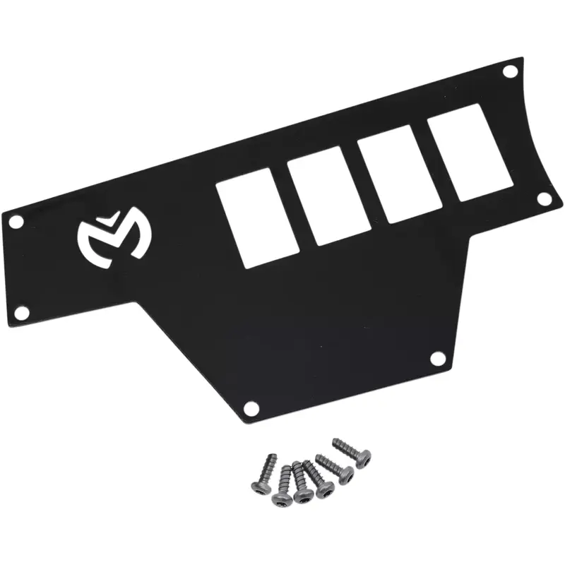NEW MOOSE RACING 0521-1701 Dash Plates Black Polaris RZR 900 2015 - 19