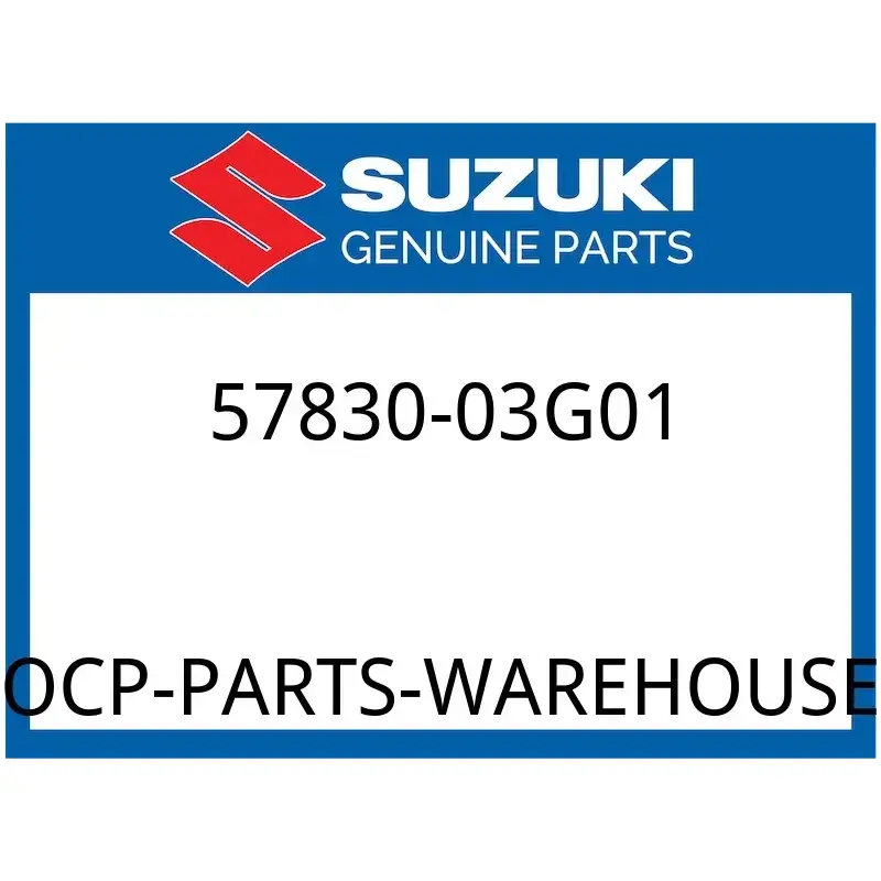 Suzuki OEM Part 57830-03G01 KNOB, T/M LEVER