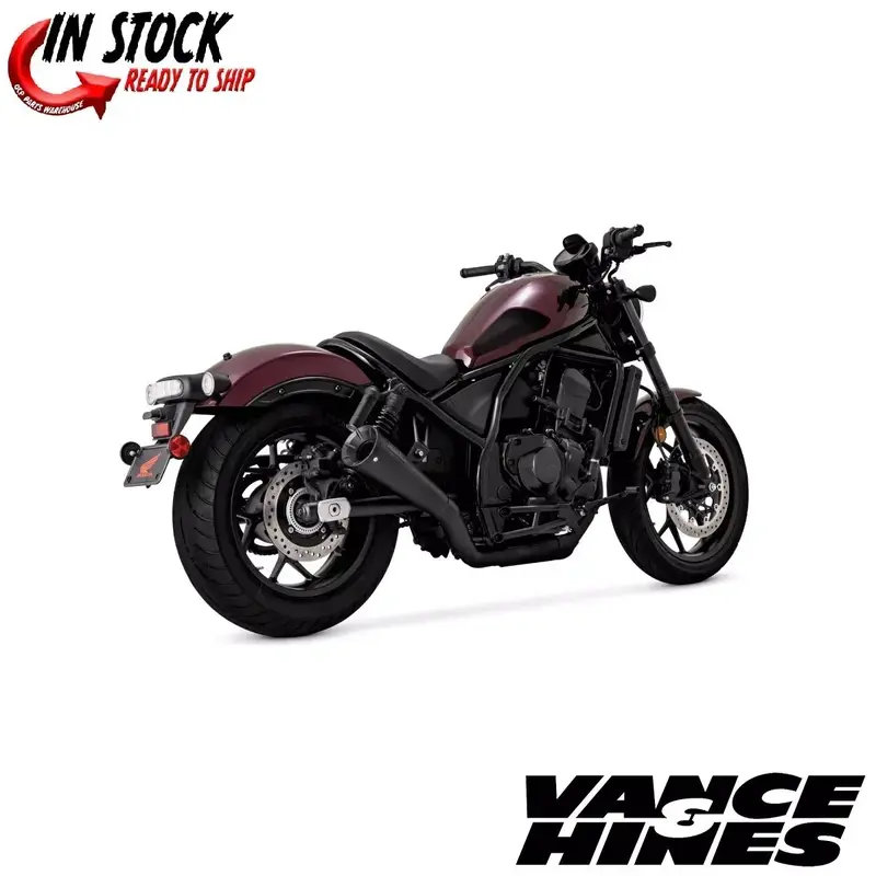VANCE & HINES UPSWEEP SLIPON EXHAUST MUFFLER HONDA 2021-2022 REBEL 1100 48425