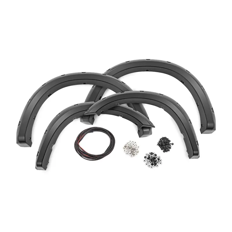 Pocket Fender Flares | PW7 Bright White | Ram 2500/3500 2WD/4WD (2019-2024) | F-D10917A-PW7
