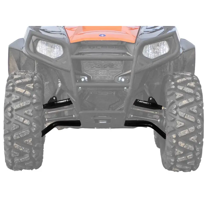 SuperATV High Clearance 1.5" Forward Offset A-Arms for Polaris RZR 800 - BLACK
