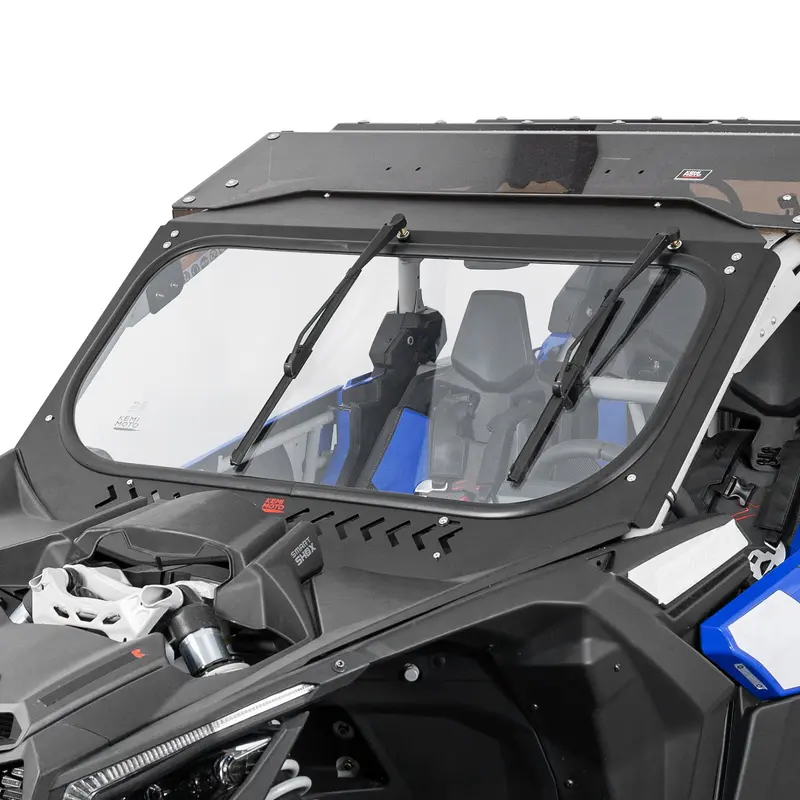 Glass Windshield with Sliding Vents for Can-Am Maverick X3 / X3 MAX