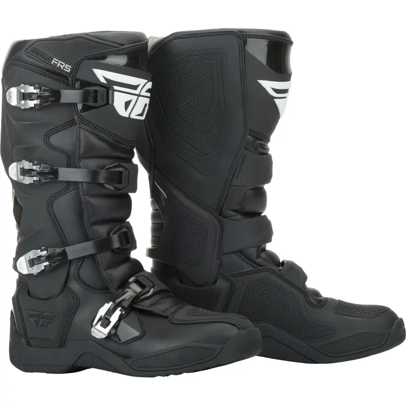 FLY RACING Fr5 Boots Black Size 08