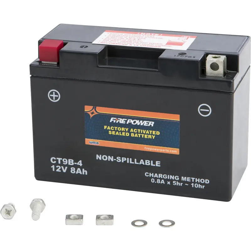 RAPTOR 700 FIRE POWER BATTERY CT9B-4 CT9B SEALED FACTORY ACTIVATED