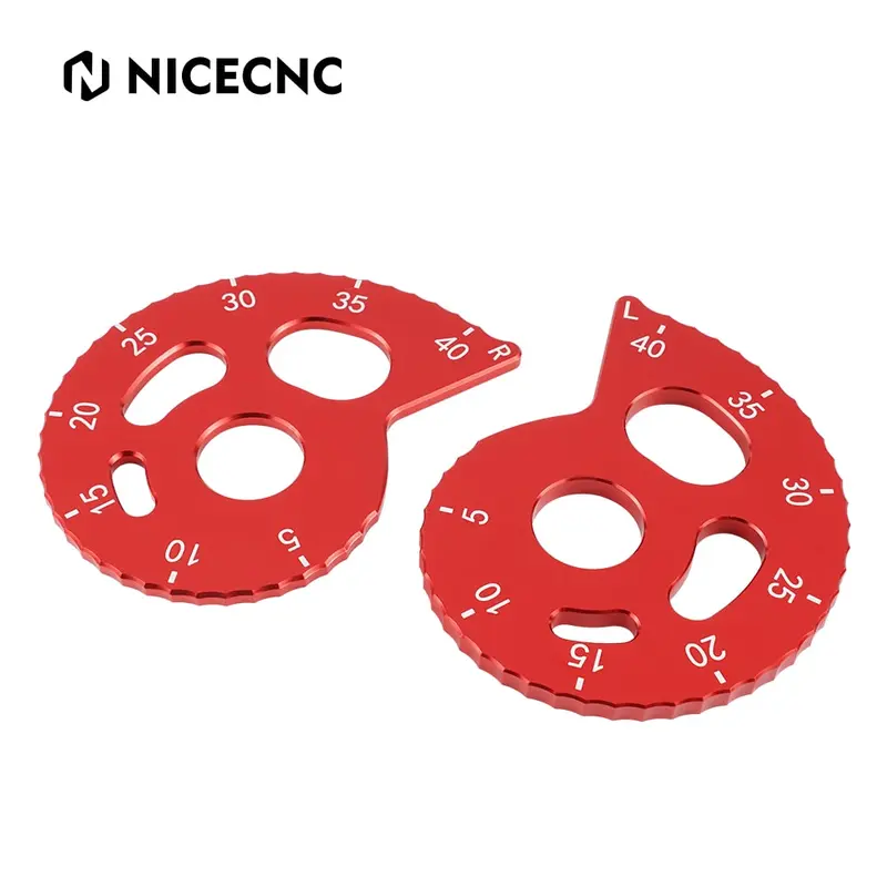 Red Aluminum Chain Adjuster For Honda XR650L 1993-2024