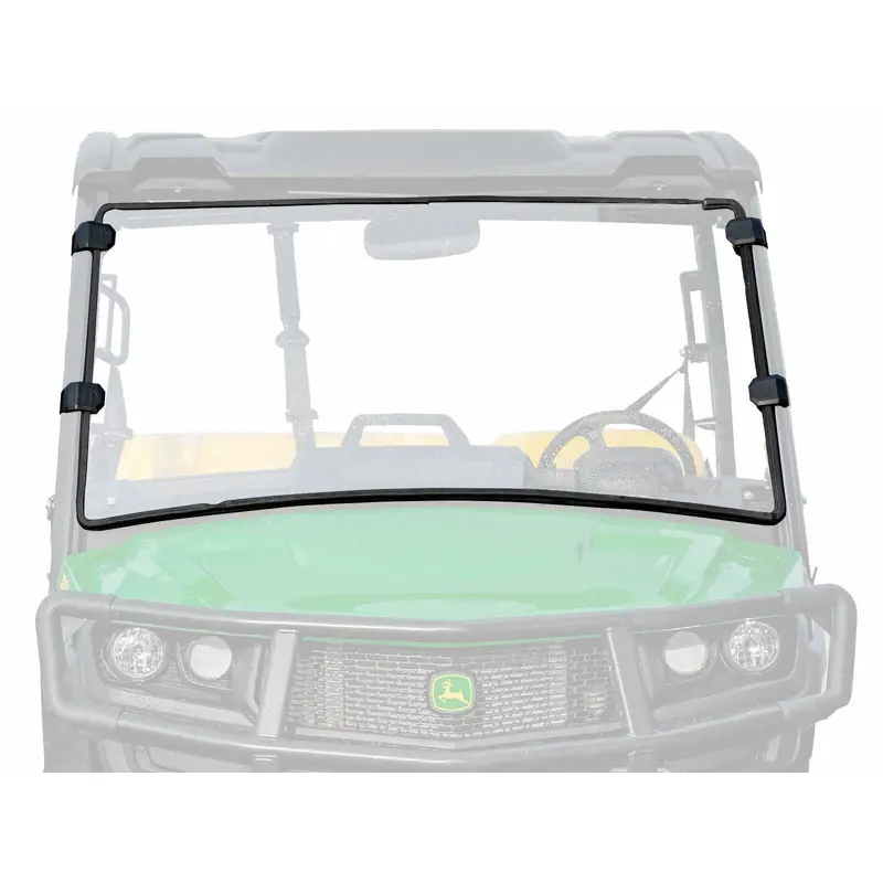 SuperATV Scratch Resistant Full Windshield for John Deere Gator XUV 835 / 865