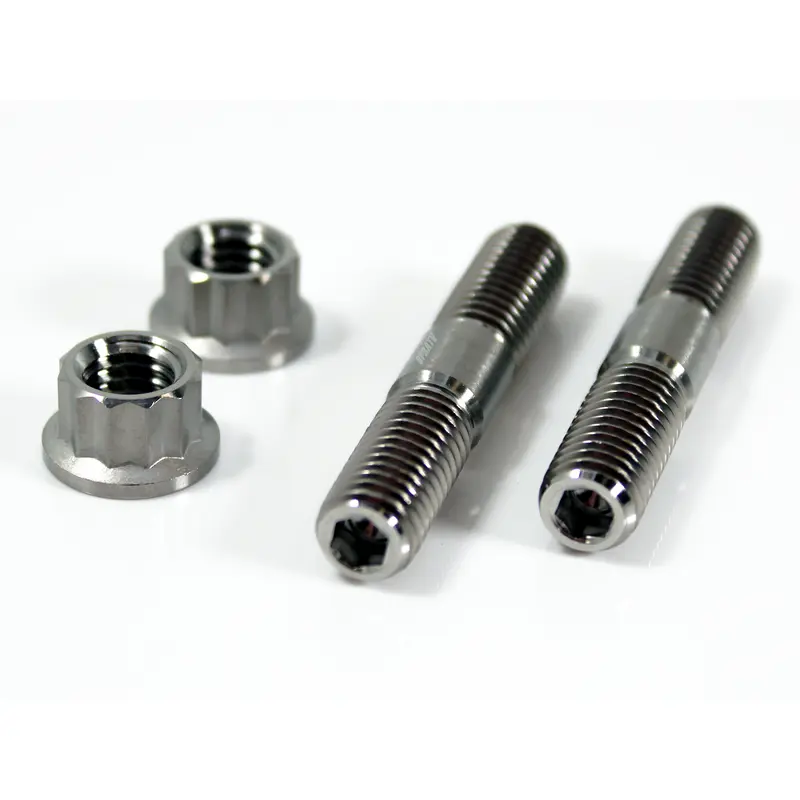 BPRATV TITANIUM Exhaust Pipe Stud Bolts Set Exhaust Manifold Repair Kit KFX450R