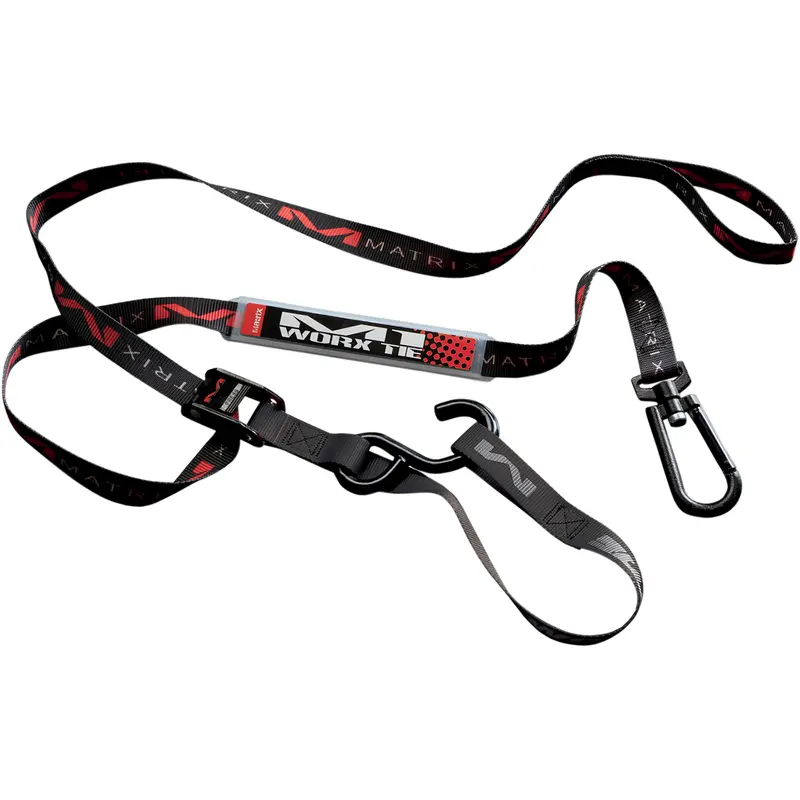MATRIX CONCEPTS,LLC Worx Tie-Downs - 1" - Black M1 101