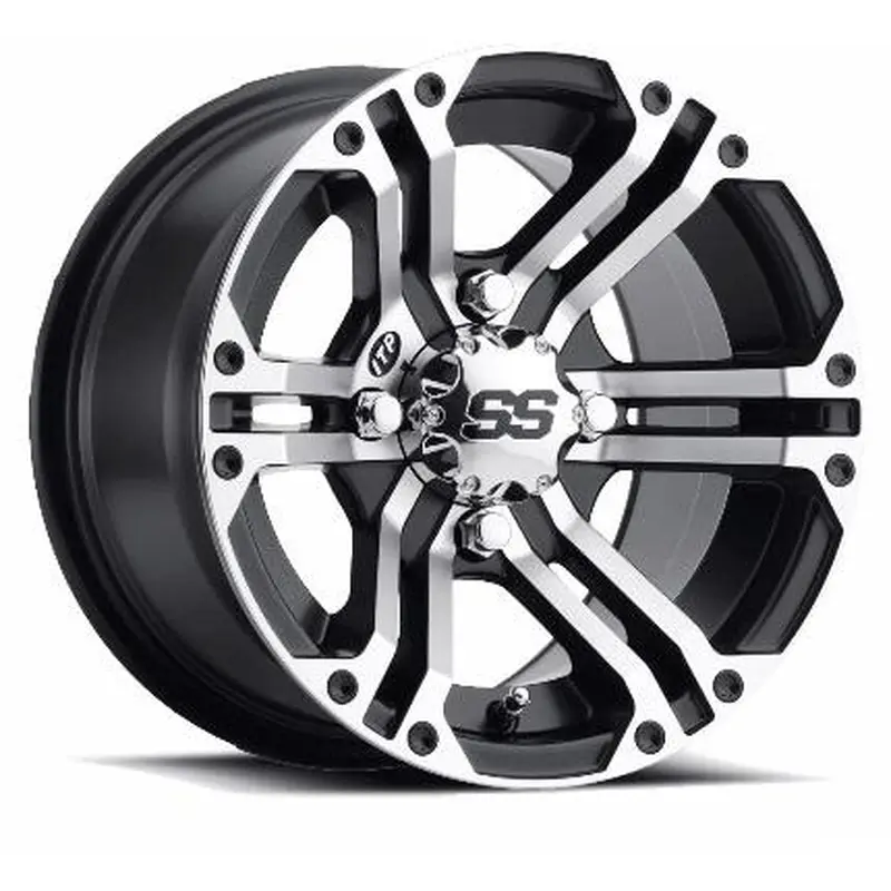ITP ALOY WHEEL SS212 14x8 4/110, 1428373536B, RIM, 3+5, SILVER