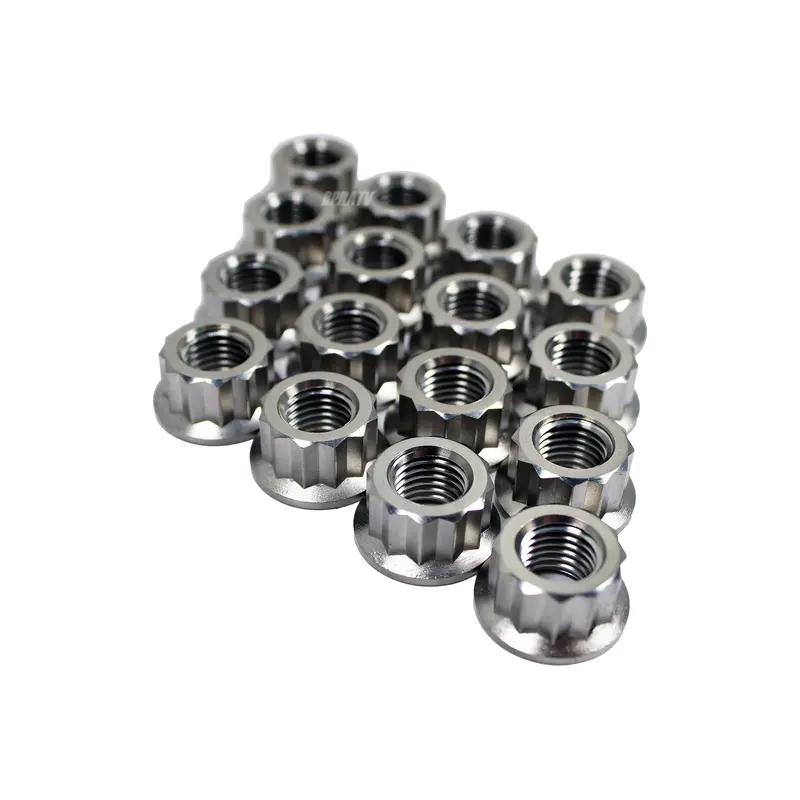 Yamaha Banshee 350 YFZ 350 TITANIUM Lug Nut Complete Kit Front Rear Set of 16