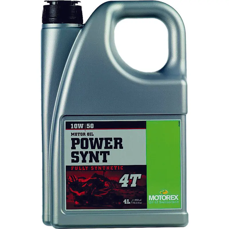 MOTOREX POWER SYNTHETIC 4T 10W50 (4 LITERS) 110452