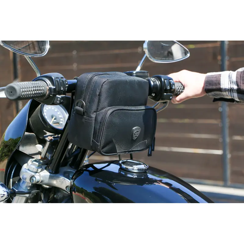 NELSON RIGG Greg Lutzka Signature Handlebar Bag - Black GLHB-L