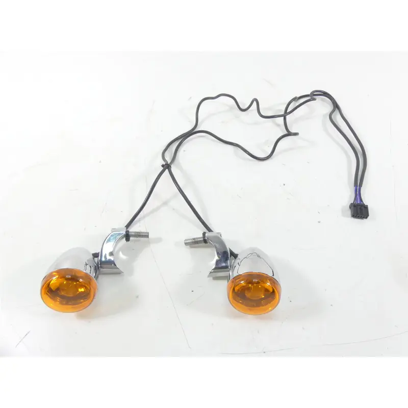 1997 Harley Dyna FXDS Super Glide Conv Front Blinker Turn Signal Set 68709-94