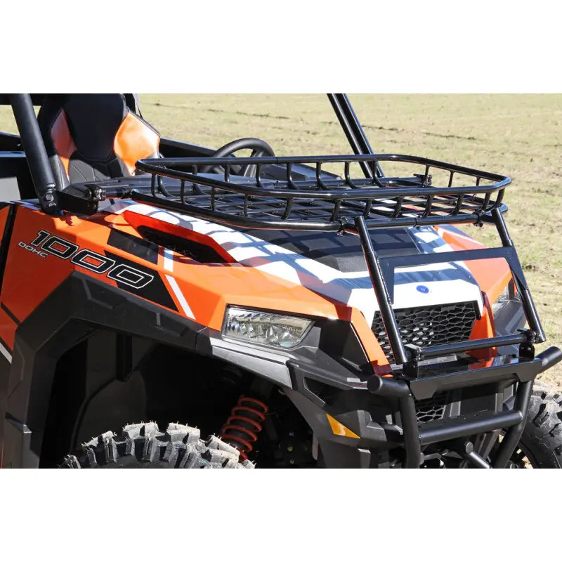 Seizmik 16-23 Polaris General Hood Rack - Black
