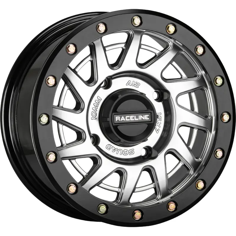Squad Bdlk Wheel 15x7 4/137 5+2 (+38mm) Hyper Silver