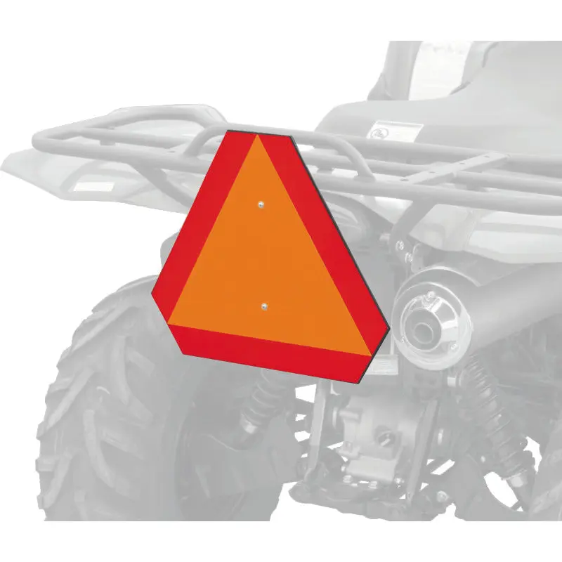 Quadboss ATV License Plate Kit - White