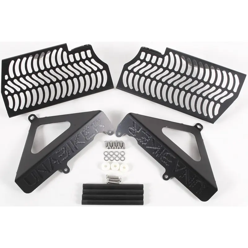 UNABIKER RADIATOR GUARD (BLACK) HF540R4-K