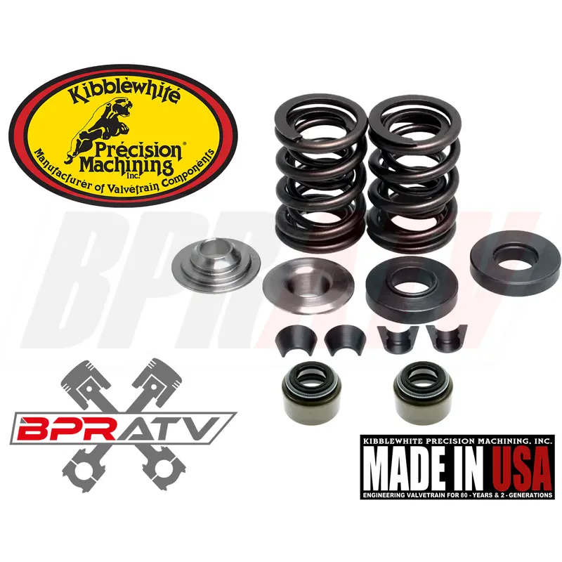 Big Bear 400 YFM400 YFM 400 Kibblewhite Racing Spring Kit Valve Stem Seals 00-12