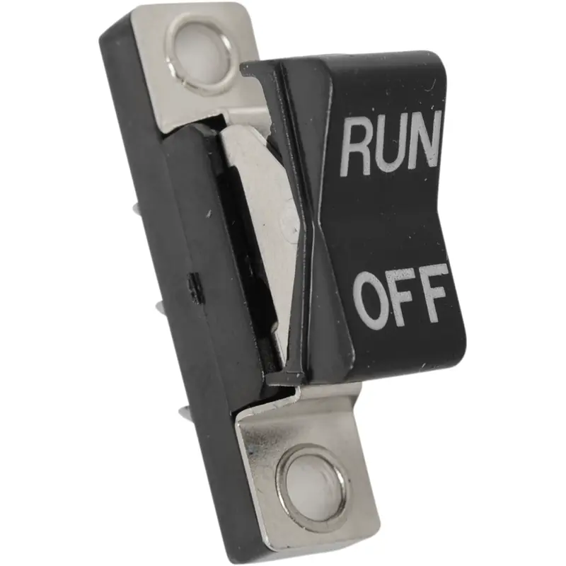 DRAG SPECIALTIES Rocker Switch - Run/Off - Black 26-0189-HC3