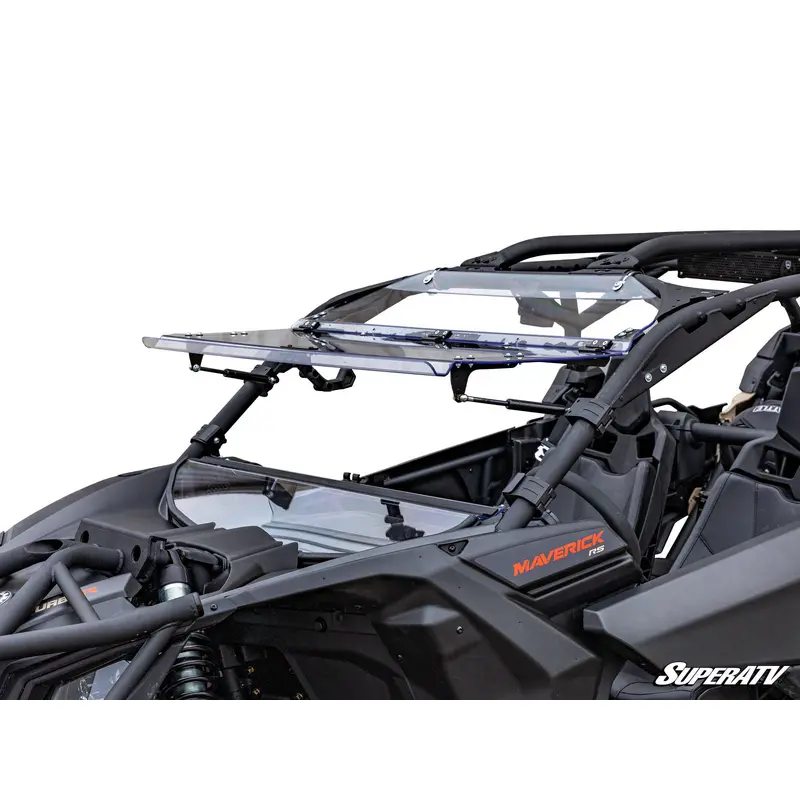 SuperATV Can-Am Maverick X3 Flip Windshield