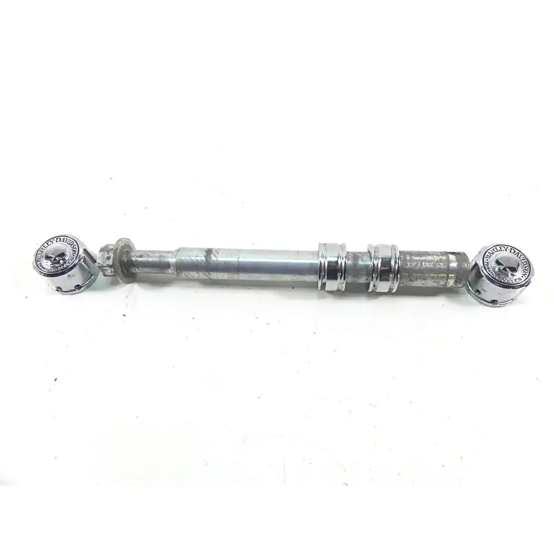 2005 Harley VRSCSE CVO V-Rod Front 1" Axle Wheel Spindle & Caps 41540-04